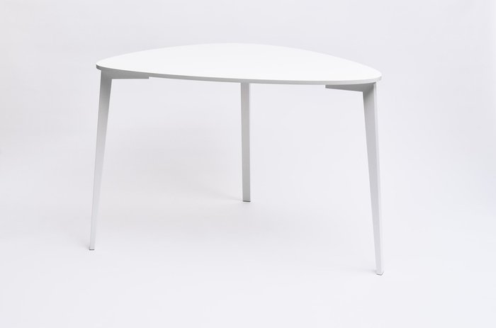 Стол обеденный Shell белого цвета - лучшие Обеденные столы в INMYROOM