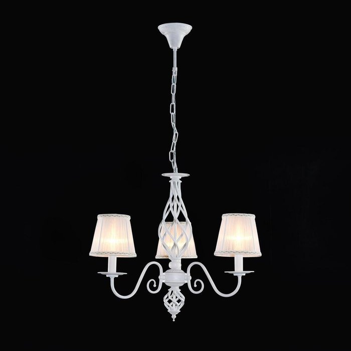 Citilux Ровена CL427130 Люстра с абажурами Белая Citilux Ровена CL427130 Люстра с абажурами Белая