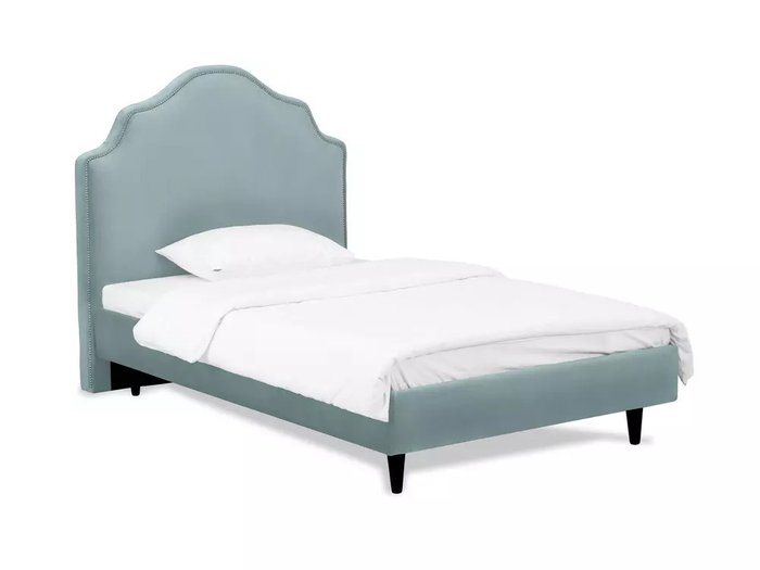 Кровать Princess II L 120х200 серо-голубого цвета