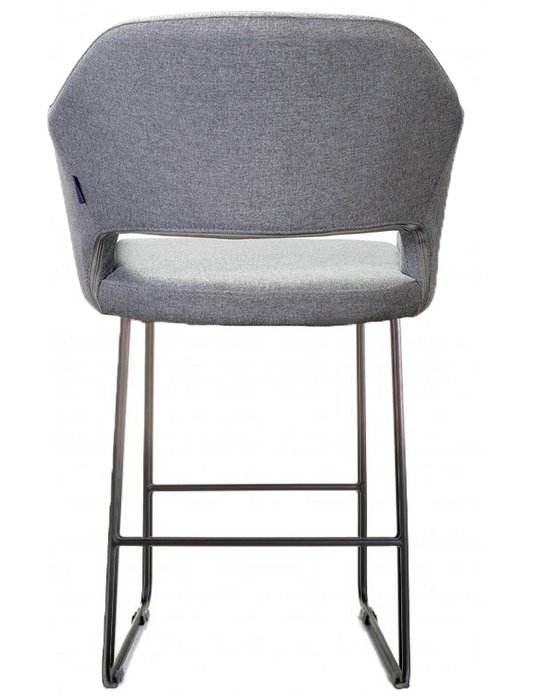 Барный стул Oscar серого цвета - лучшие Барные стулья в INMYROOM