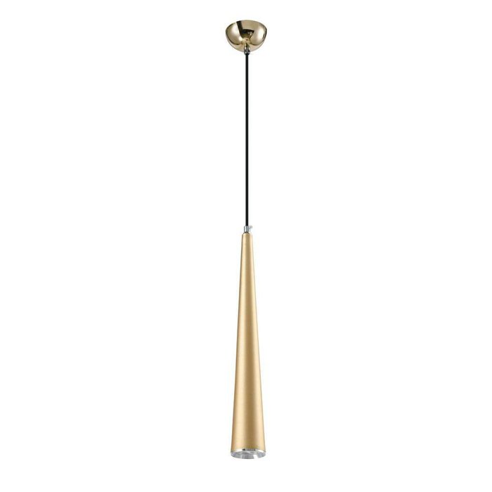 Светодиодный подвесной светильник Epoch золотого цвета - купить Подвесные светильники по цене 3990.0