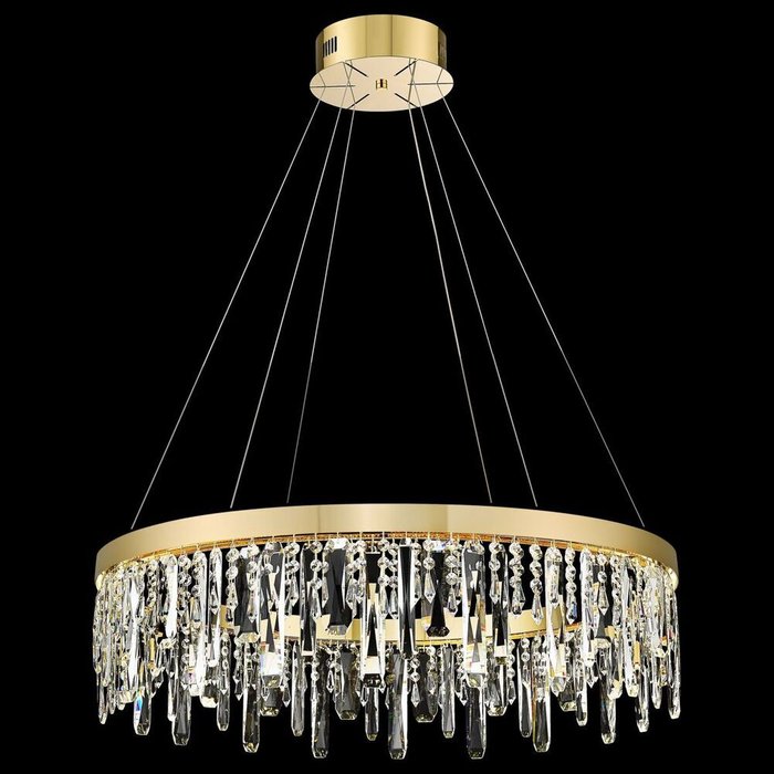 Хрустальная люстра Nora WE121.08.303 (хрусталь, цвет прозрачный)