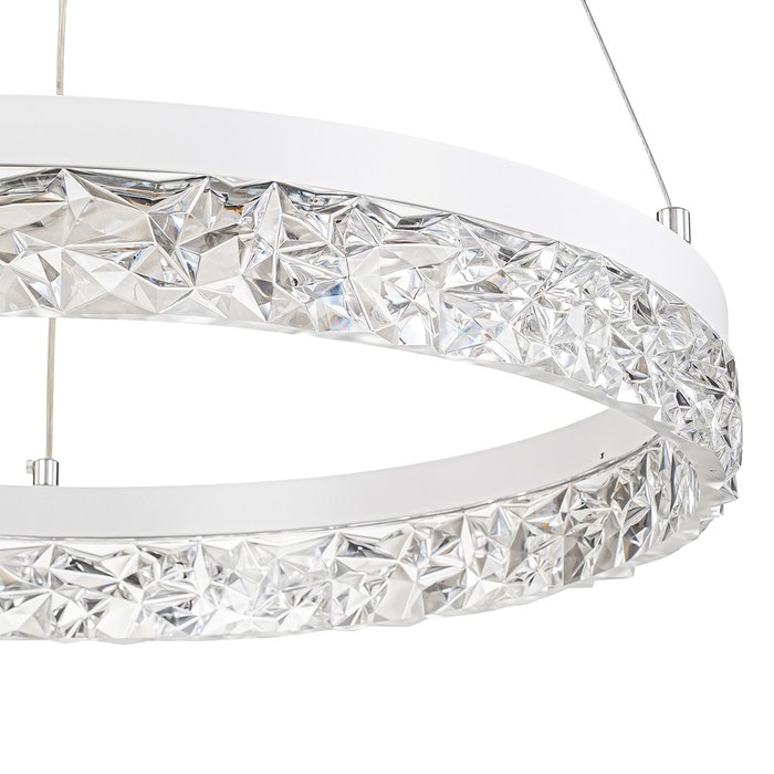 Подвесной светильник Glacial 10224/SG LED (акрил, цвет прозрачный) - купить Подвесные светильники по цене 11560.0 Подвесной светильник Glacial 10224/SG LED (акрил, цвет прозрачный) - купить Подвесные светильники по цене 11560.0