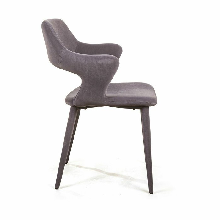 Стул Woddy серого цвета - лучшие Обеденные стулья в INMYROOM