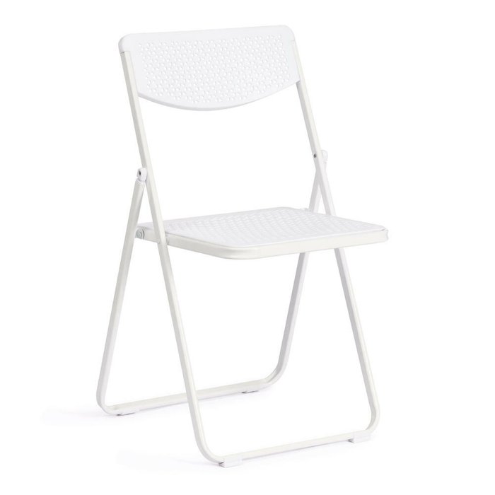 Комплект из шести складных стульев Folder белого цвета - купить Обеденные стулья по цене 12180.0