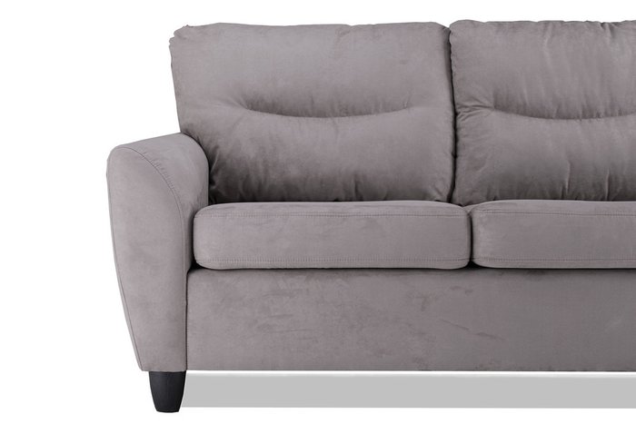 Прямой диван Наполи премиум коричневого цвета - купить Прямые диваны по цене 34990.0