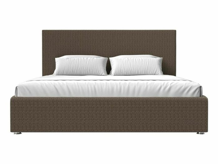 Кровать Кариба 180х200 бежево-коричневого цвета с подъемным механизмом - купить Кровати для спальни по цене 75999.0