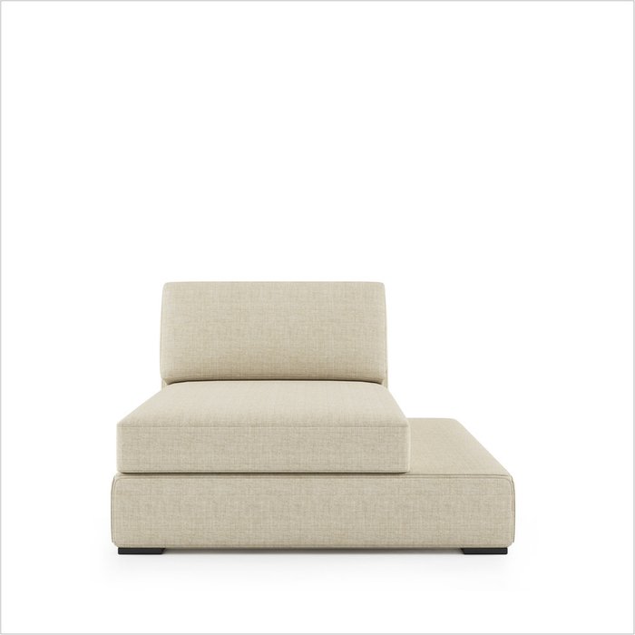 Модуль Plat Couch Platform Module с льняной обивкой - купить Прямые диваны по цене 49880.0
