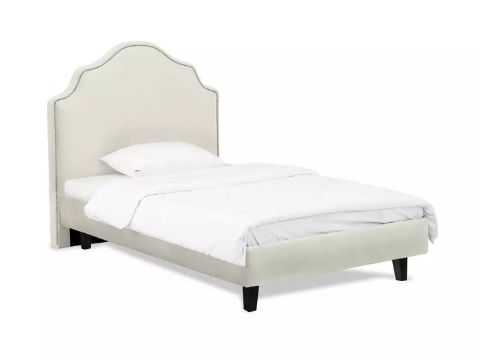 Кровать Princess II L 120х200 светло-серого цвета Кровать Princess II L 120х200 светло-серого цвета
