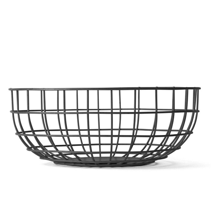 Ваза Norm Wire Bowl черная Ваза Norm Wire Bowl черная