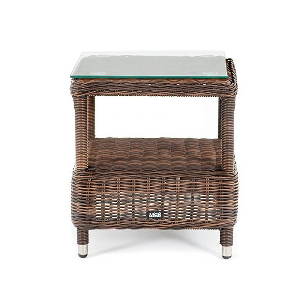 Столик Форио коричневого цвета - купить Садовые столы по цене 18900.0