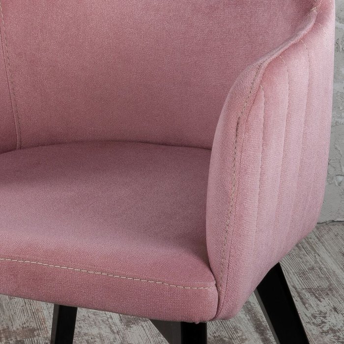 Стул Панама розового цвета - лучшие Обеденные стулья в INMYROOM