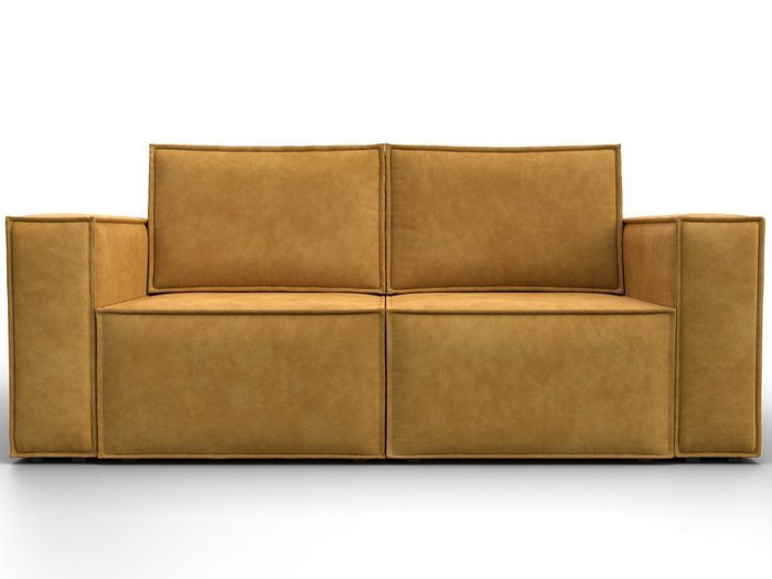 Диван-кровать Куба мини голубого цвета - купить Прямые диваны по цене 77990 Диван-кровать Куба мини голубого цвета - купить Прямые диваны по цене 77990