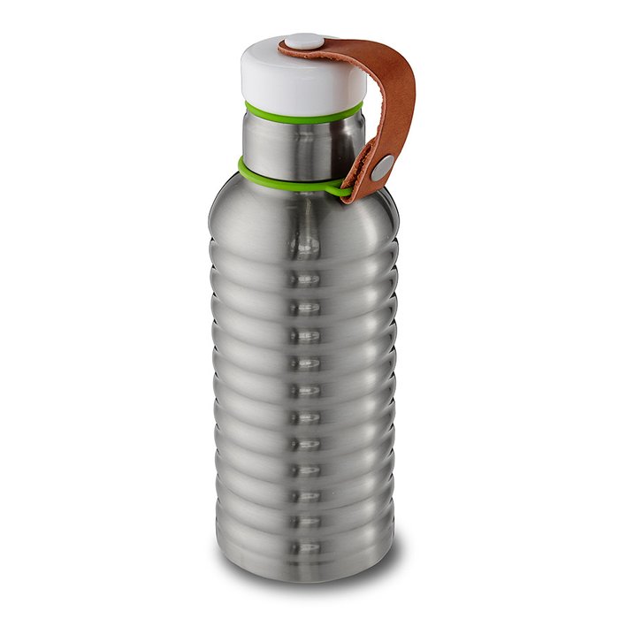 Фляга insulated water bottle 500 мл сталь-лайм