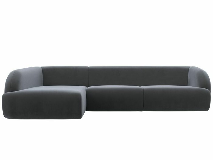 Угловой-диван Лига 041 серого цвета левый угол - купить Угловые диваны по цене 82999.0