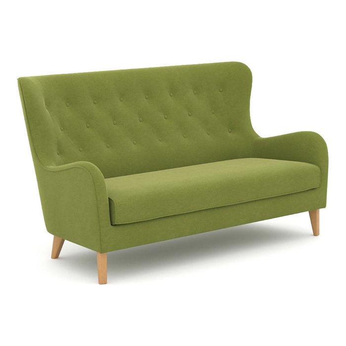 Диван двухместный Montreal (176 см) зеленого цвета - купить Прямые диваны по цене 56200.0