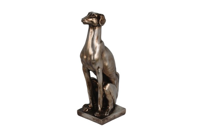 Статуэтка Собака бронзового цвета