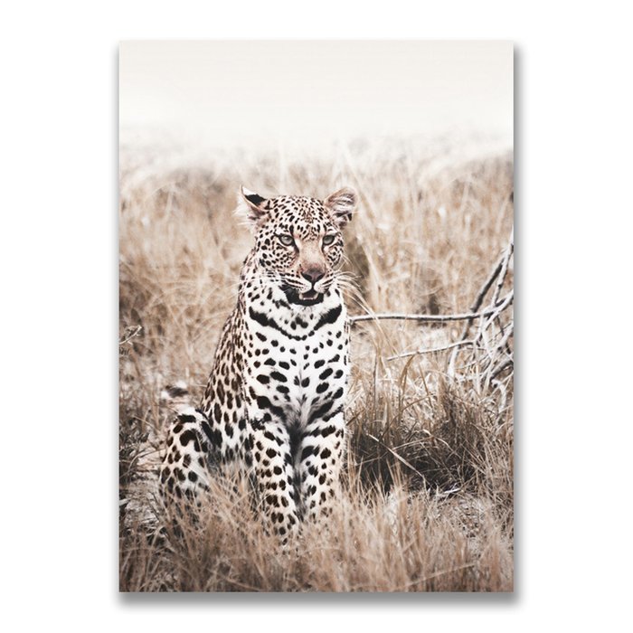 Картина на холсте Леопард №3 50х70 см
