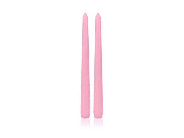 Набор из двух свечей Classic Candles розового цвета