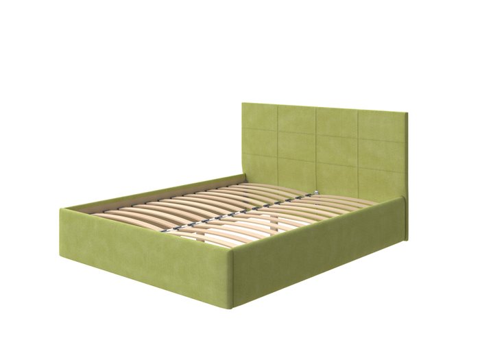 Кровать Alba Next 140х200 светло-зеленого цвета - купить Кровати для спальни по цене 21930.0