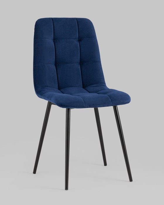 Стул Oliver темно-синего цвета - купить Обеденные стулья по цене 5490.0