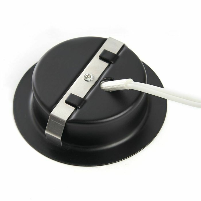 Встраиваемый светильник LN7 41691 (пластик, цвет черный) - купить Встраиваемые споты по цене 442.0
