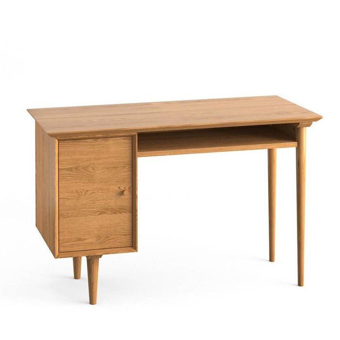 Стол письменный в винтажном стиле с ящиком Quilda бежевого цвета - купить Письменные столы по цене 54416.0