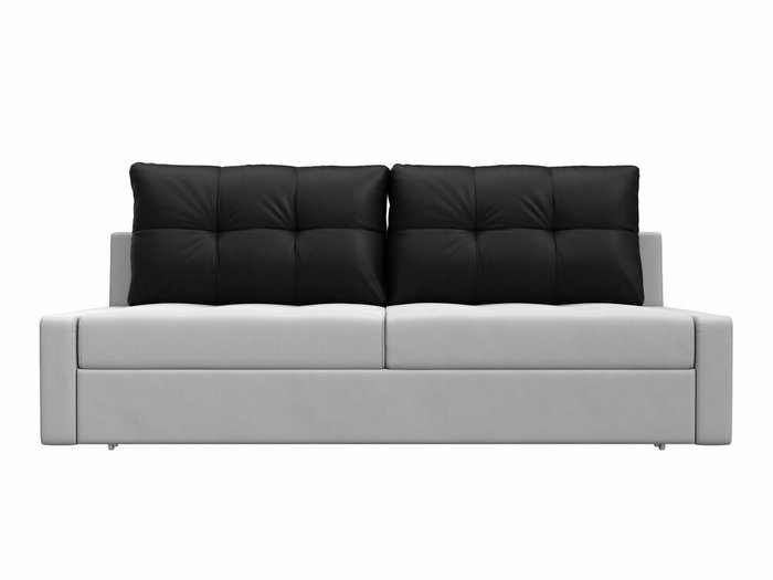 Прямой диван-кровать Мартин белого цвета (экокожа) - купить Прямые диваны по цене 39999.0
