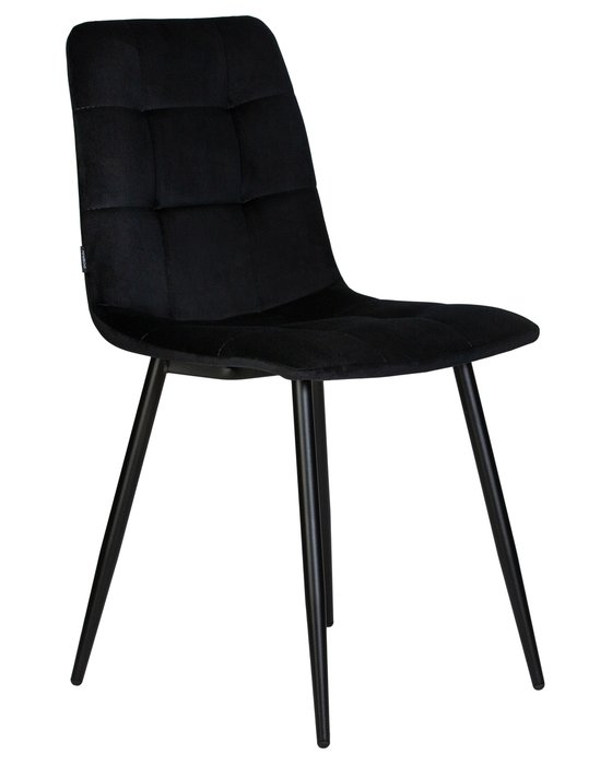 Стул обеденный Chilly черного цвета - купить Обеденные стулья по цене 3020.0