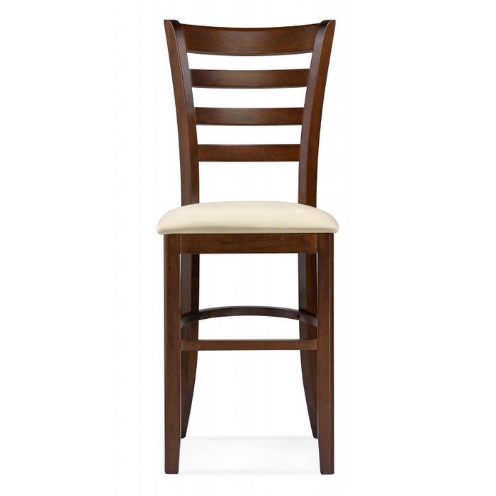 Барный стул Pola коричнево-бежевого цвета - купить Барные стулья по цене 9250.0