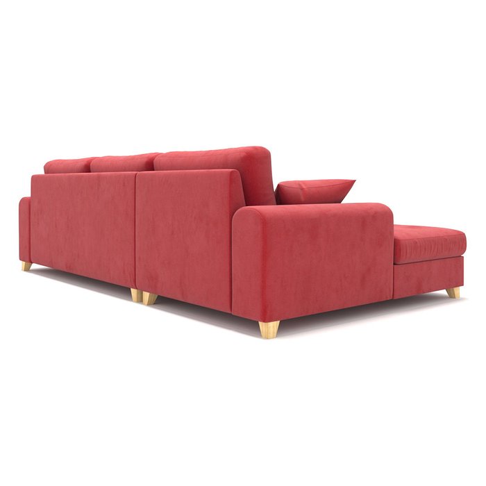 Диван-кровать Vittorio MTR угловой красного цвета - лучшие Угловые диваны в INMYROOM