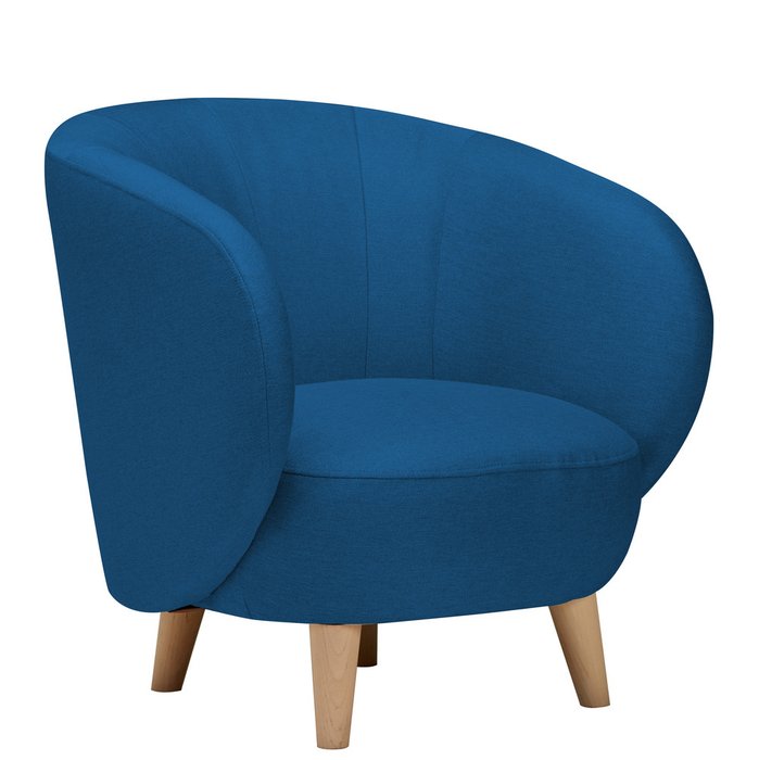 Кресло Мод синего цвета - купить Интерьерные кресла по цене 16330.0