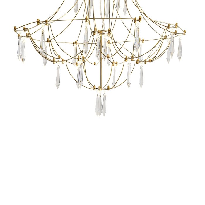 Подвесной светильник Freya FR6138PL-L21BS Amela LED - лучшие Подвесные люстры в INMYROOM