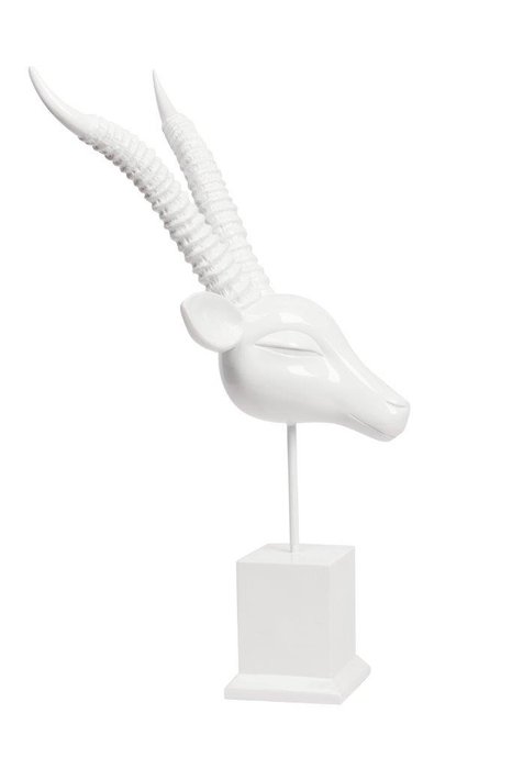 Декоративный бюст антилопы Sarbons White - купить Фигуры и статуэтки по цене 7700.0