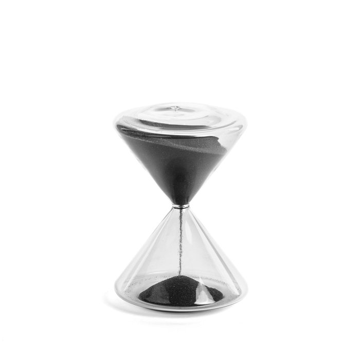 Песочные часы Small Avril Hourglass из стекла Песочные часы Small Avril Hourglass из стекла
