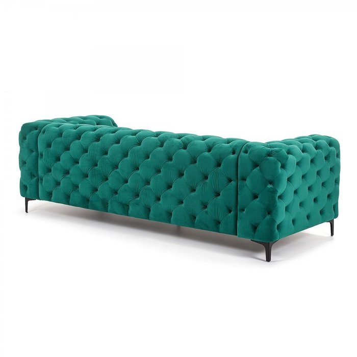 Диван Maisha трехместный зеленого цвета - лучшие Прямые диваны в INMYROOM