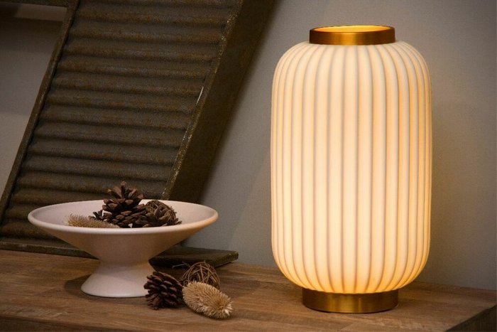 Настольная лампа Gosse 13535/34/31 (керамика, цвет белый) - лучшие Настольные лампы в INMYROOM