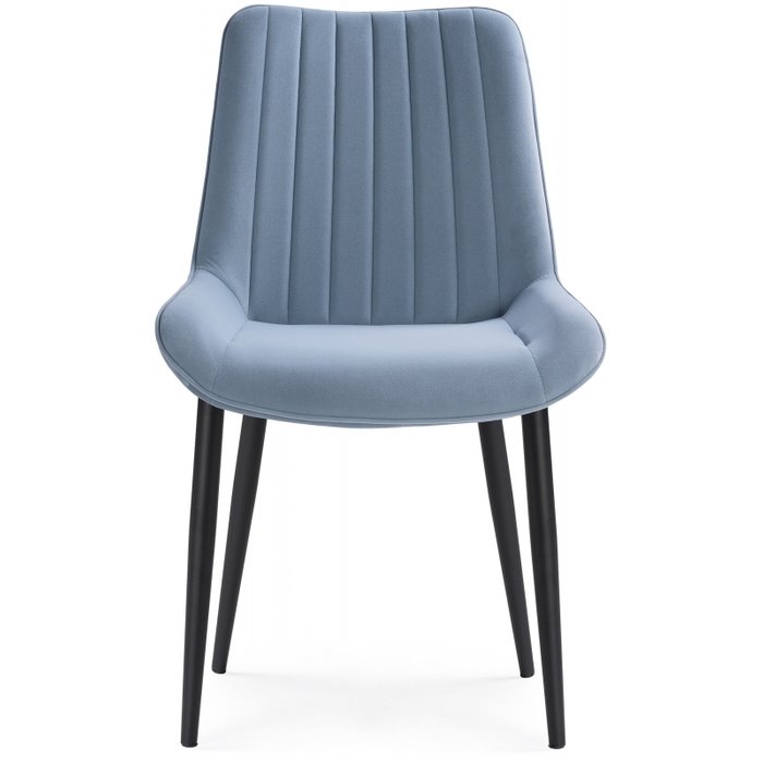 Стул Seda черно-голубого цвета  - купить Обеденные стулья по цене 6300.0