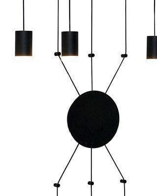 Подвесной светодиодный светильник Керро черного цвета - лучшие Подвесные светильники в INMYROOM