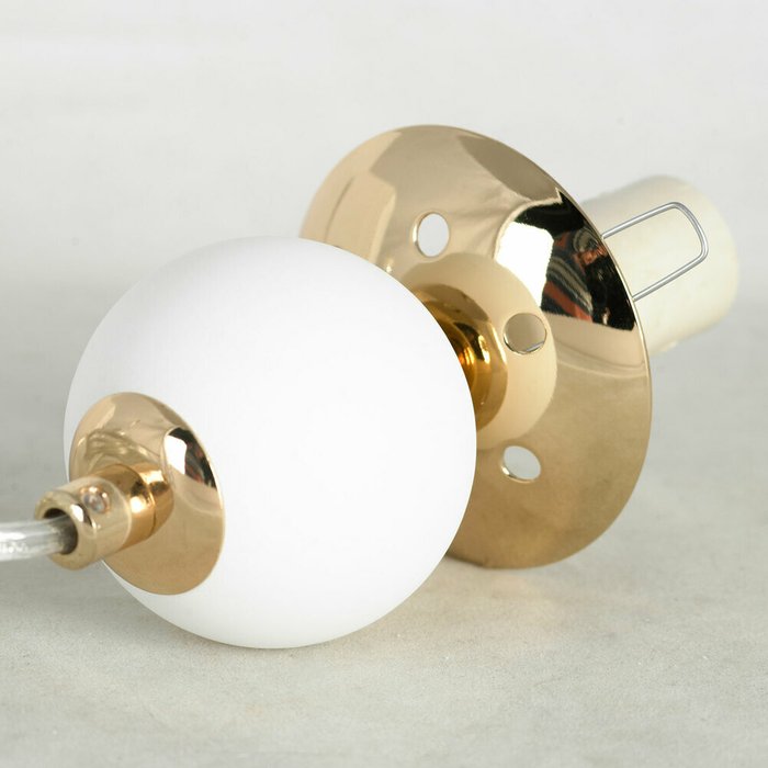 Подвесной светильник Cleburne LSP-8722 (стекло, цвет белый) - лучшие Подвесные светильники в INMYROOM