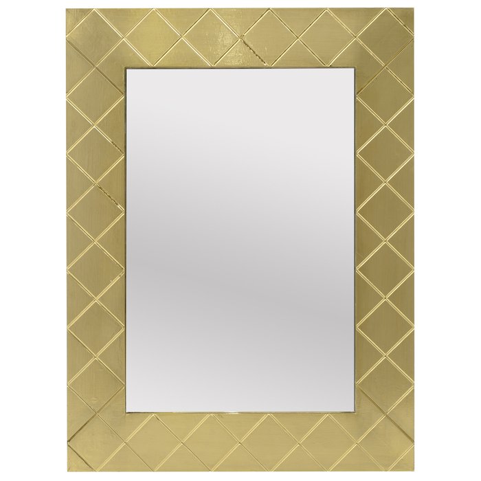 Настенное зеркало 60х80 в раме золотого цвета
