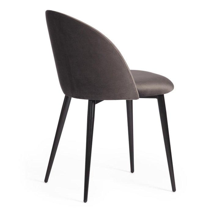 Стул Monro темно-серого цвета - лучшие Обеденные стулья в INMYROOM