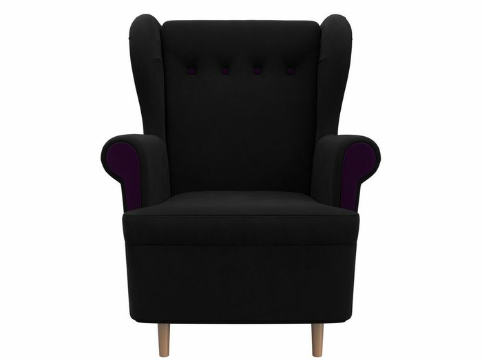 Кресло Торин черного цвета - купить Интерьерные кресла по цене 24999.0