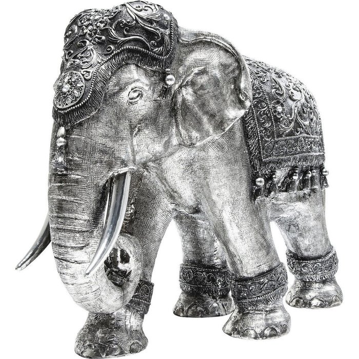 Статуэтка Elefant серебряного цвета - купить Фигуры и статуэтки по цене 128880.0