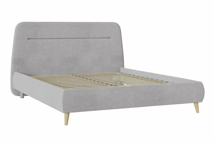 Кровать Магнелия 160х200 серого цвета - лучшие Кровати для спальни в INMYROOM