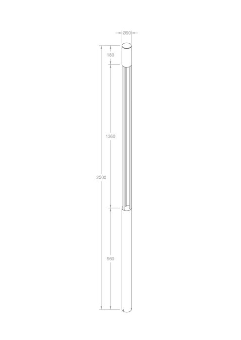 Садово-парковый светильник Outdoor O427FL-L30GF3K Mill Outdoor - лучшие Наземные светильники в INMYROOM