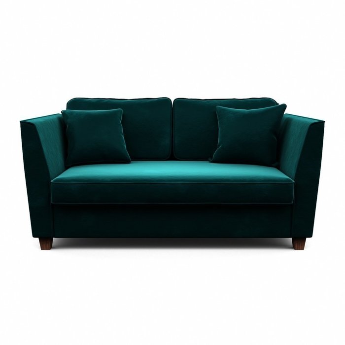 Двухместный диван Уолтер M зеленого цвета