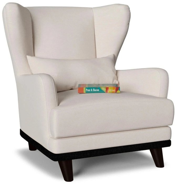 Кресло Роберт Ivory светло-бежевого цвета