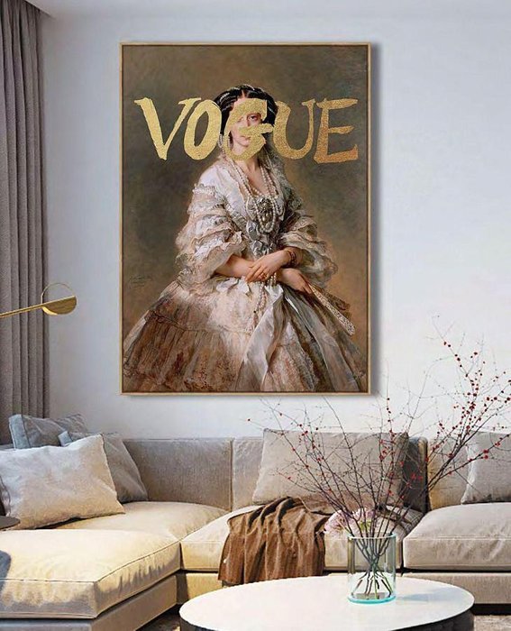 Картина Vogue 60х90 в деревянной раме - лучшие Картины в INMYROOM