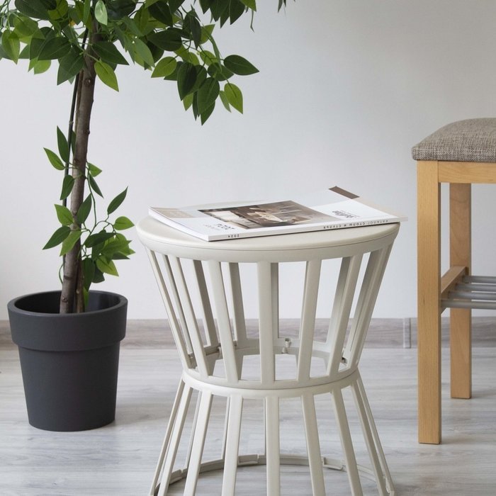 Кофейный стол Matia белого цвета - купить Кофейные столики по цене 3385.0